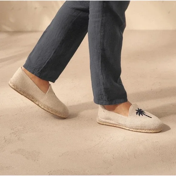 NWOT MANEBI HEMP PALM CANVAS ESPADRILLES MENSSIZE 45/12 display picture 2